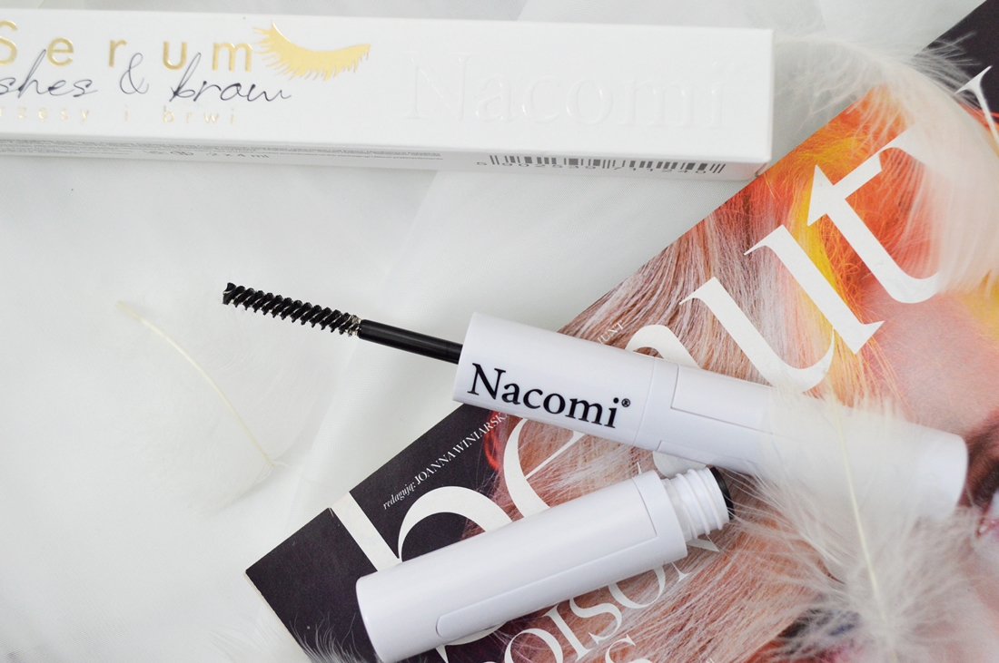 serum do rzęs i brwi nacomi długie rzęsy puderek.com.pl